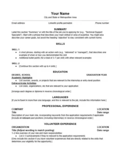 Functional-Resume