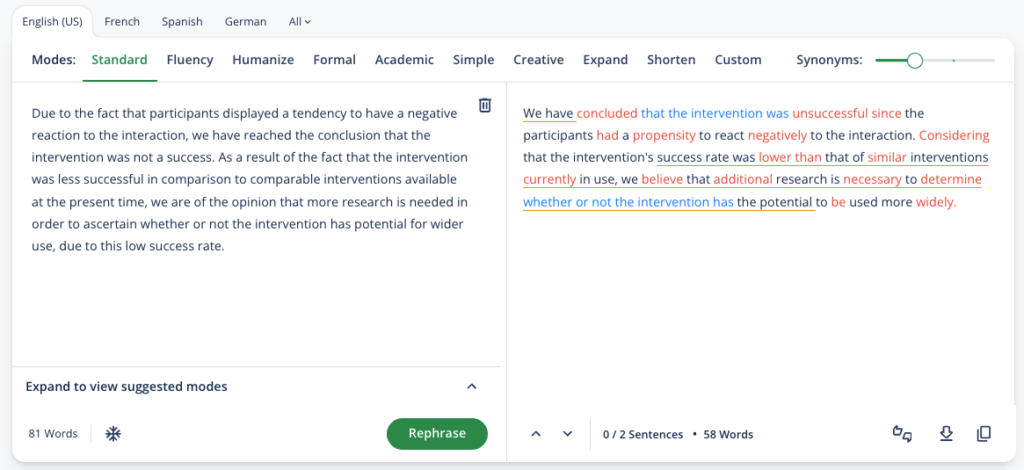 QuillBot Paraphraser