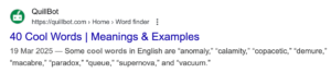 meta description example