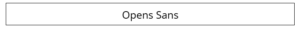 Open Sans typeface