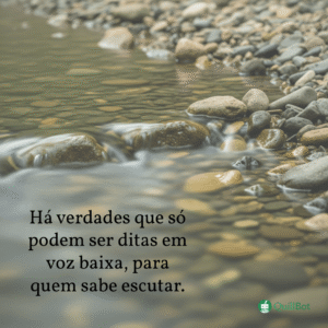 Verdades ditas em voz baixa