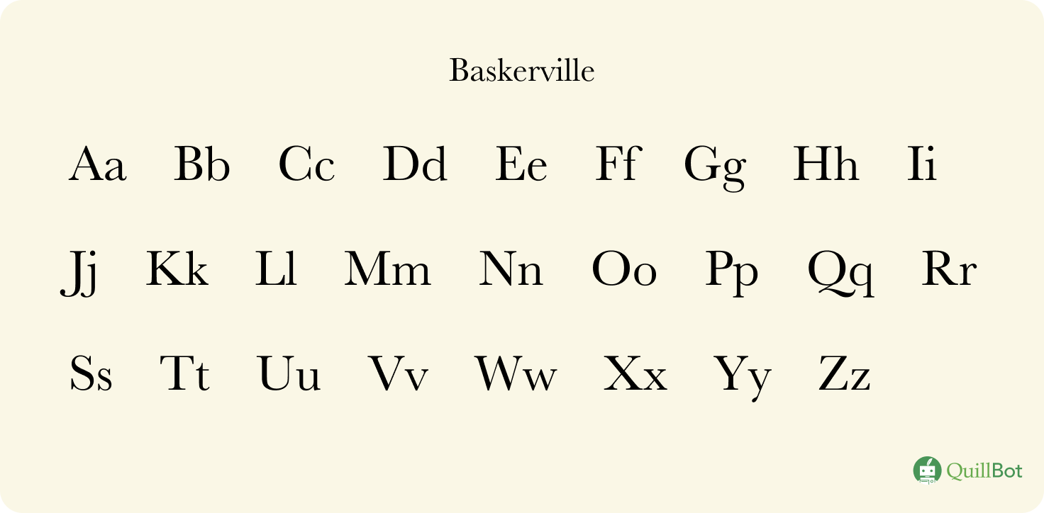 baskerville