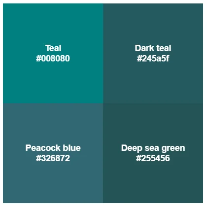 Dark teal