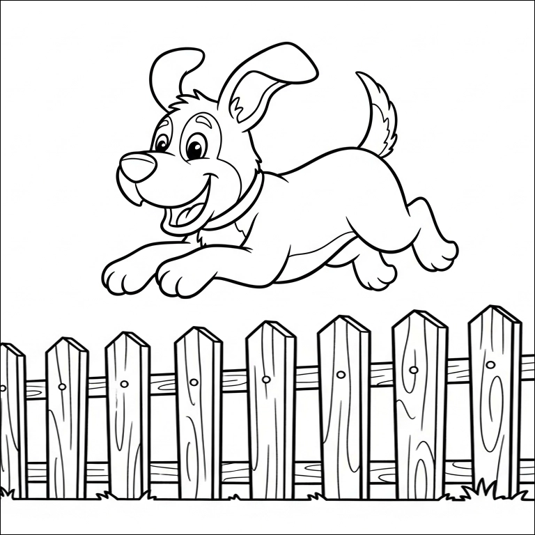 Ausmalbilder Hunde