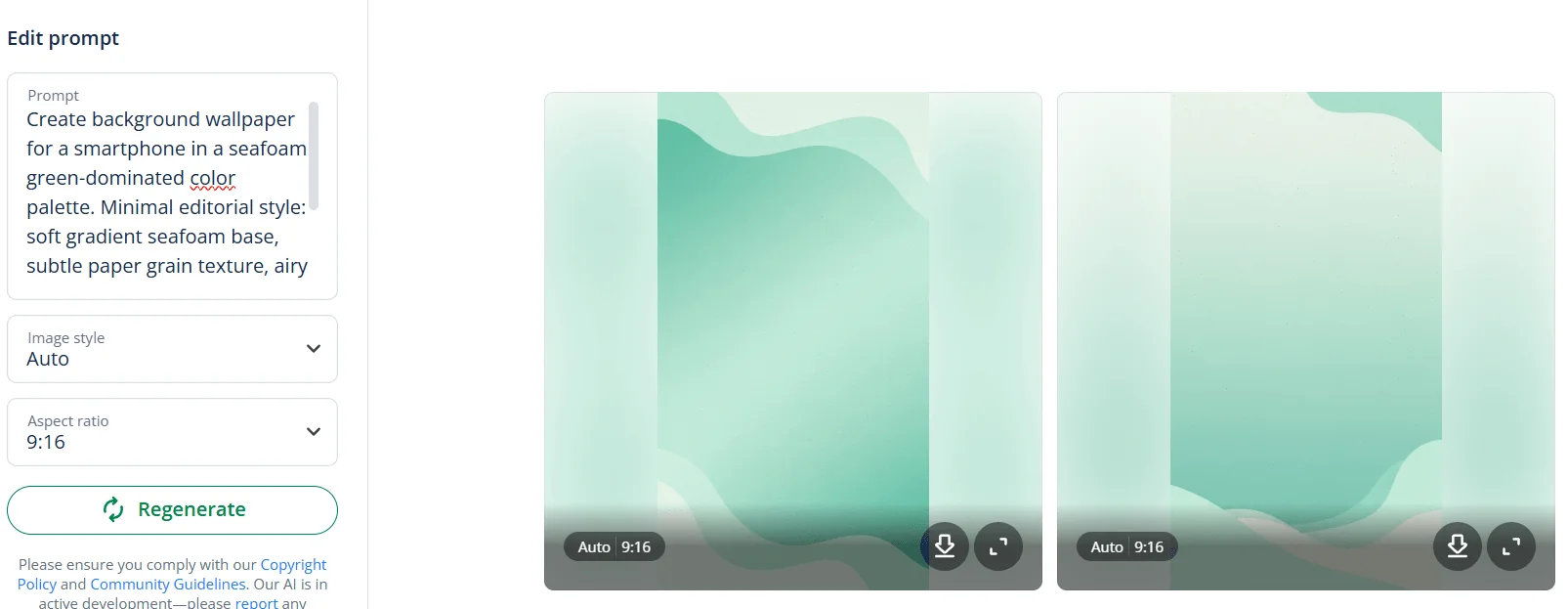 Seafoam green wallpaper