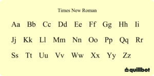 Times New Roman