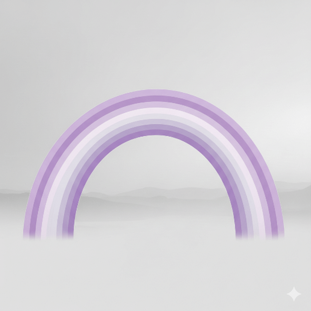 lilac rainbow
