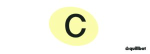 Lettre C majuscule