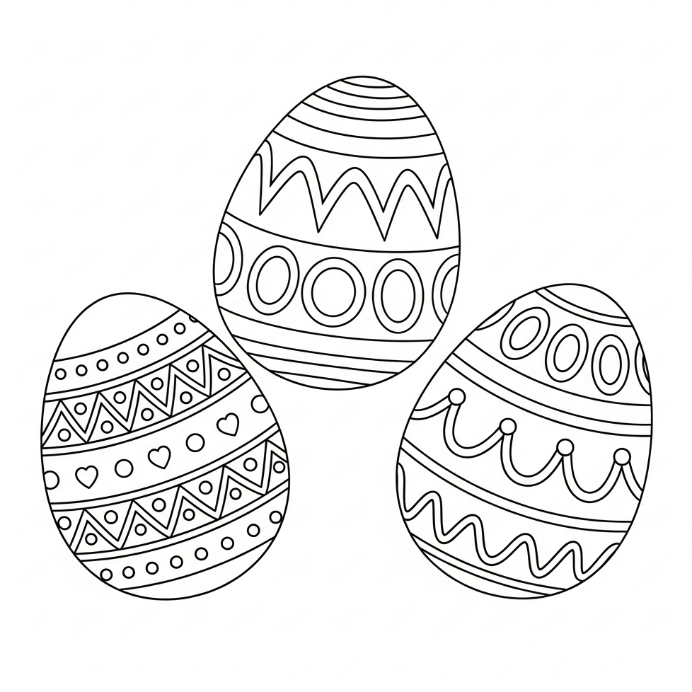coloriage paques