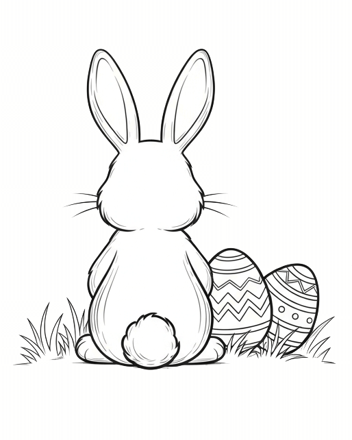 coloriage paques