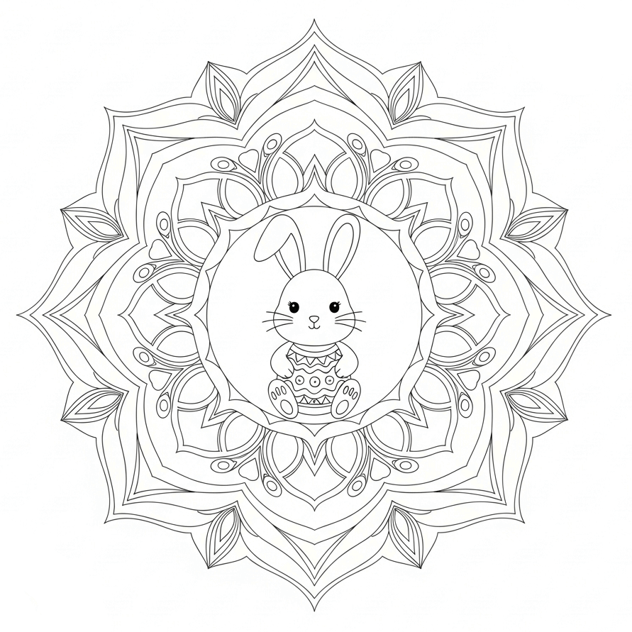 coloriage paques