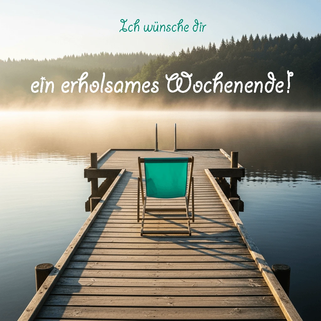 Erholsames Wochenende Bild