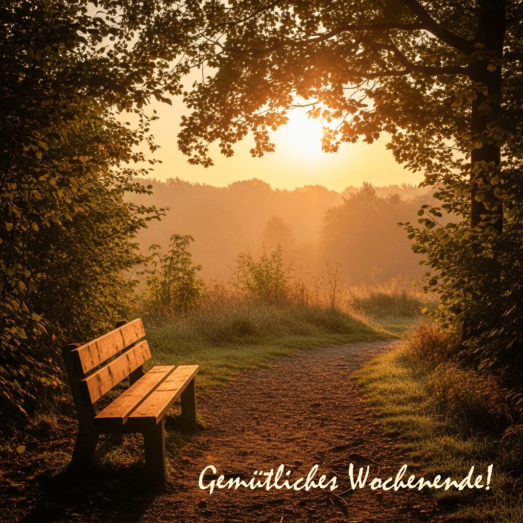 Gemuetliches Wochenende Bild