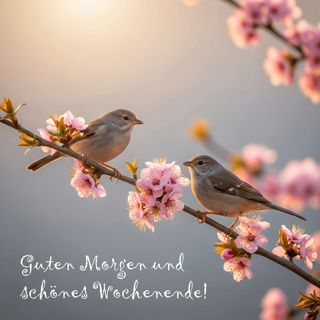 Guten Morgen schönes Wochenende Bild