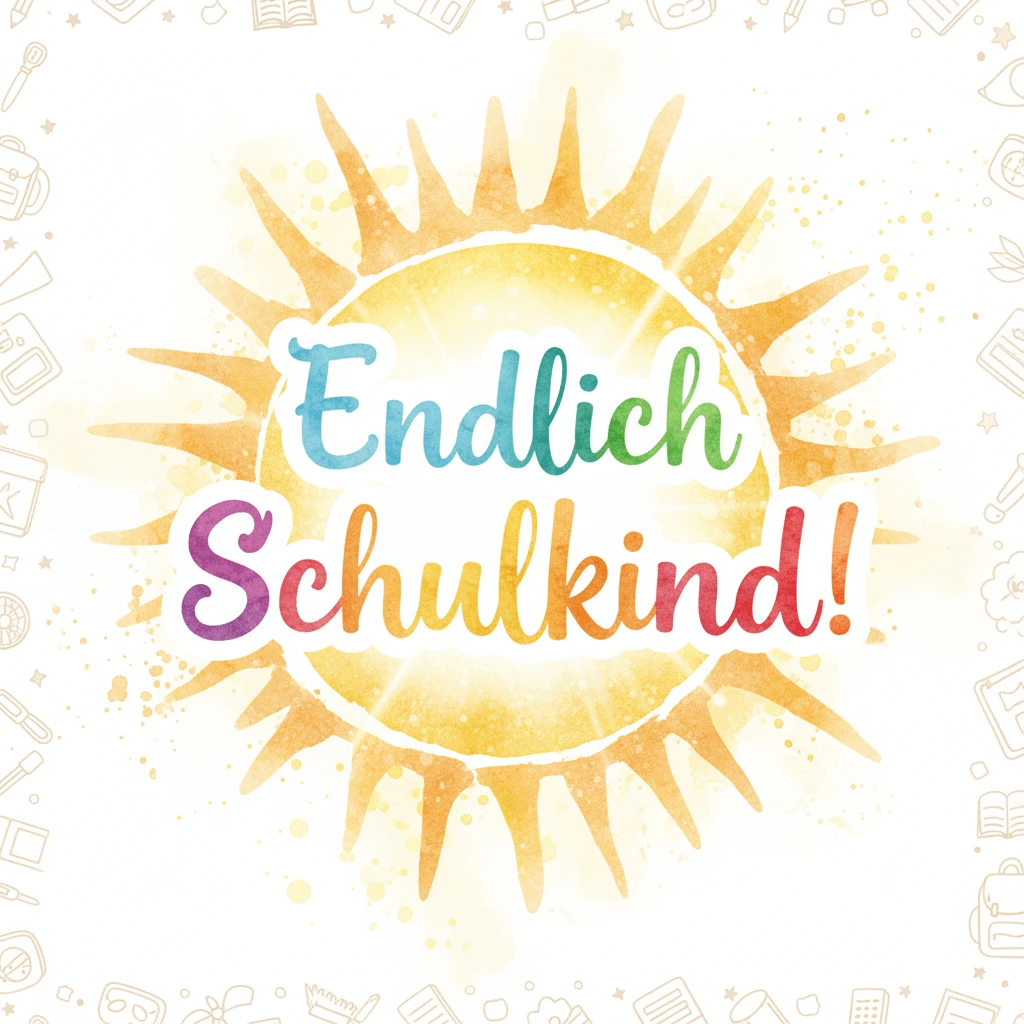 endlich Schulkind