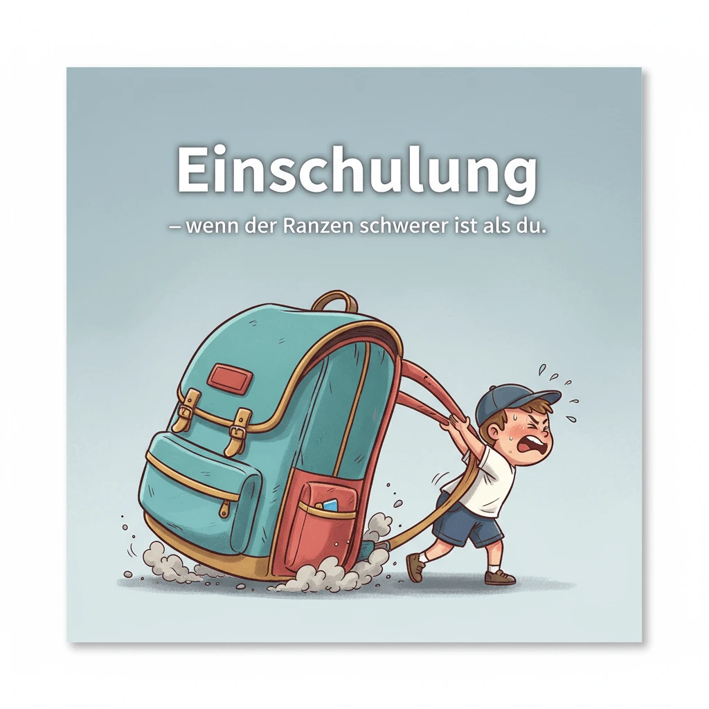 Einschulung lustig