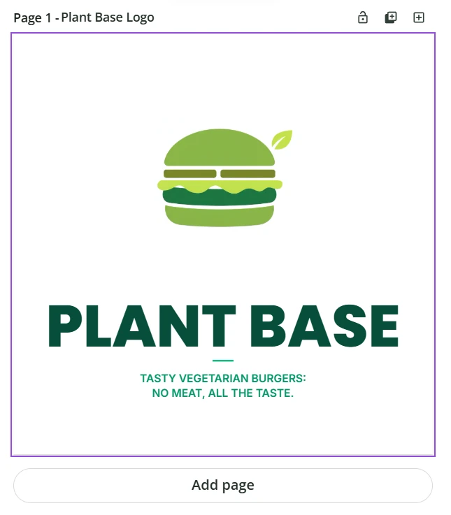 Quillbot restaurant logo idea example 2