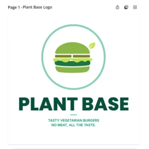 Quillbot restaurant logo idea example 7