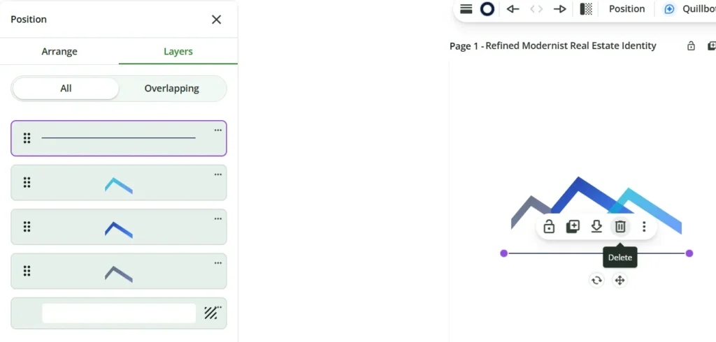 Quillbot's Logo Templates example 5