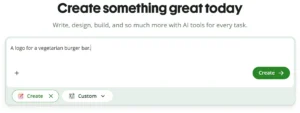 Realize your restaurant logo idea with Quillbot