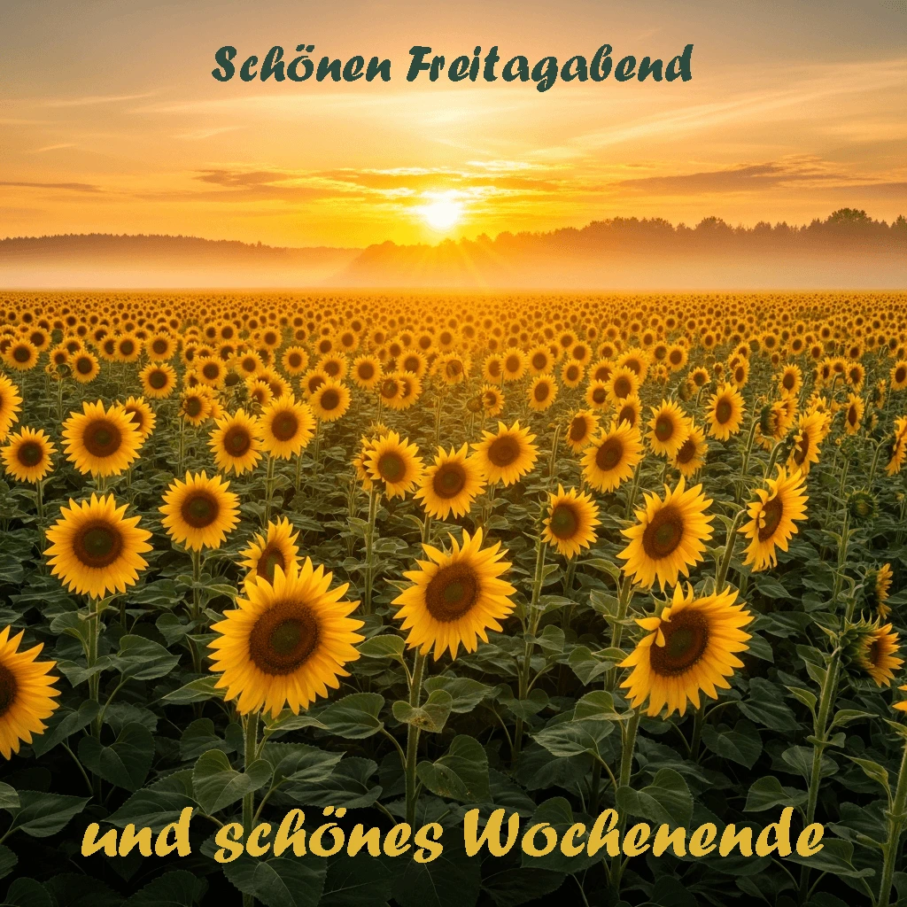 Schönen Freitagabend Bild