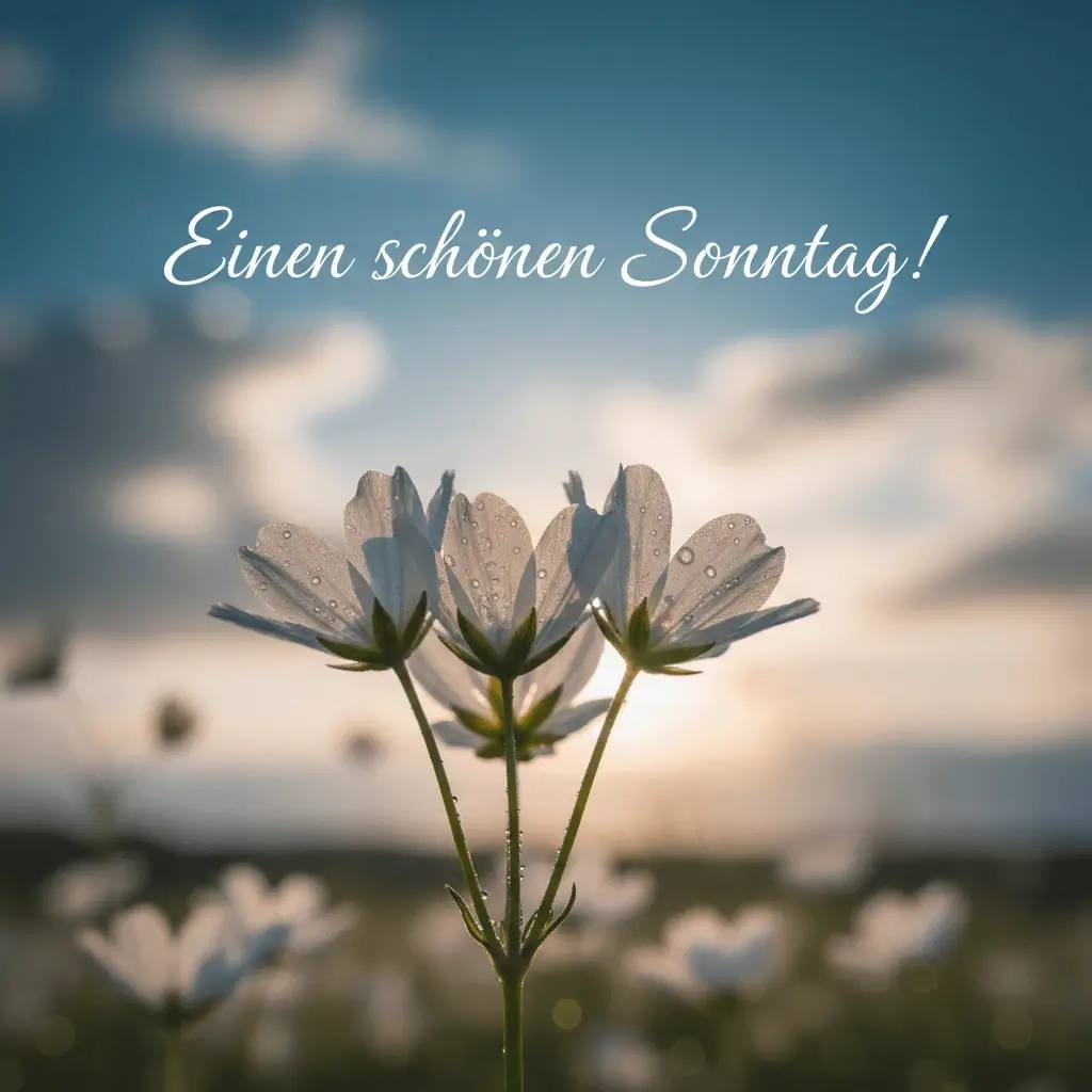Schönen Sonntag Bild