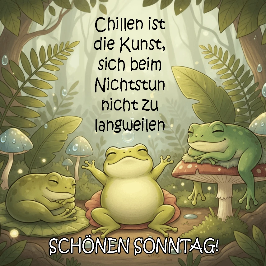 Schönen Sonntag Bild lustig