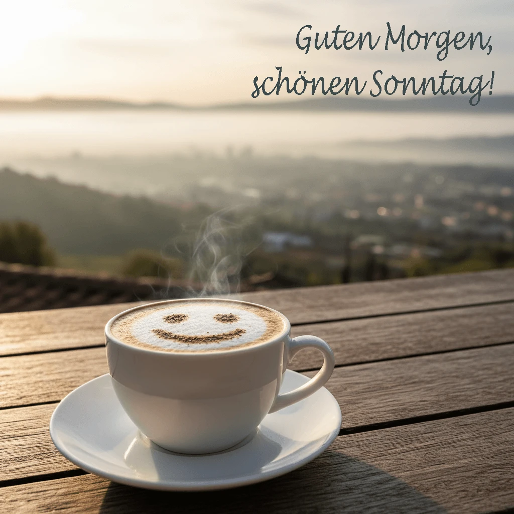 Schönen Sonntagmorgen Bild