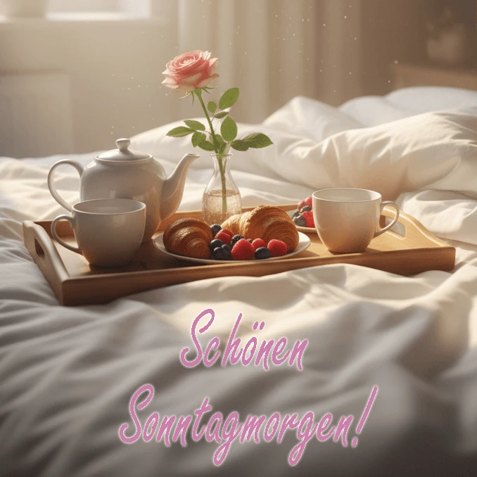 Guten Morgen Sonntag Bild