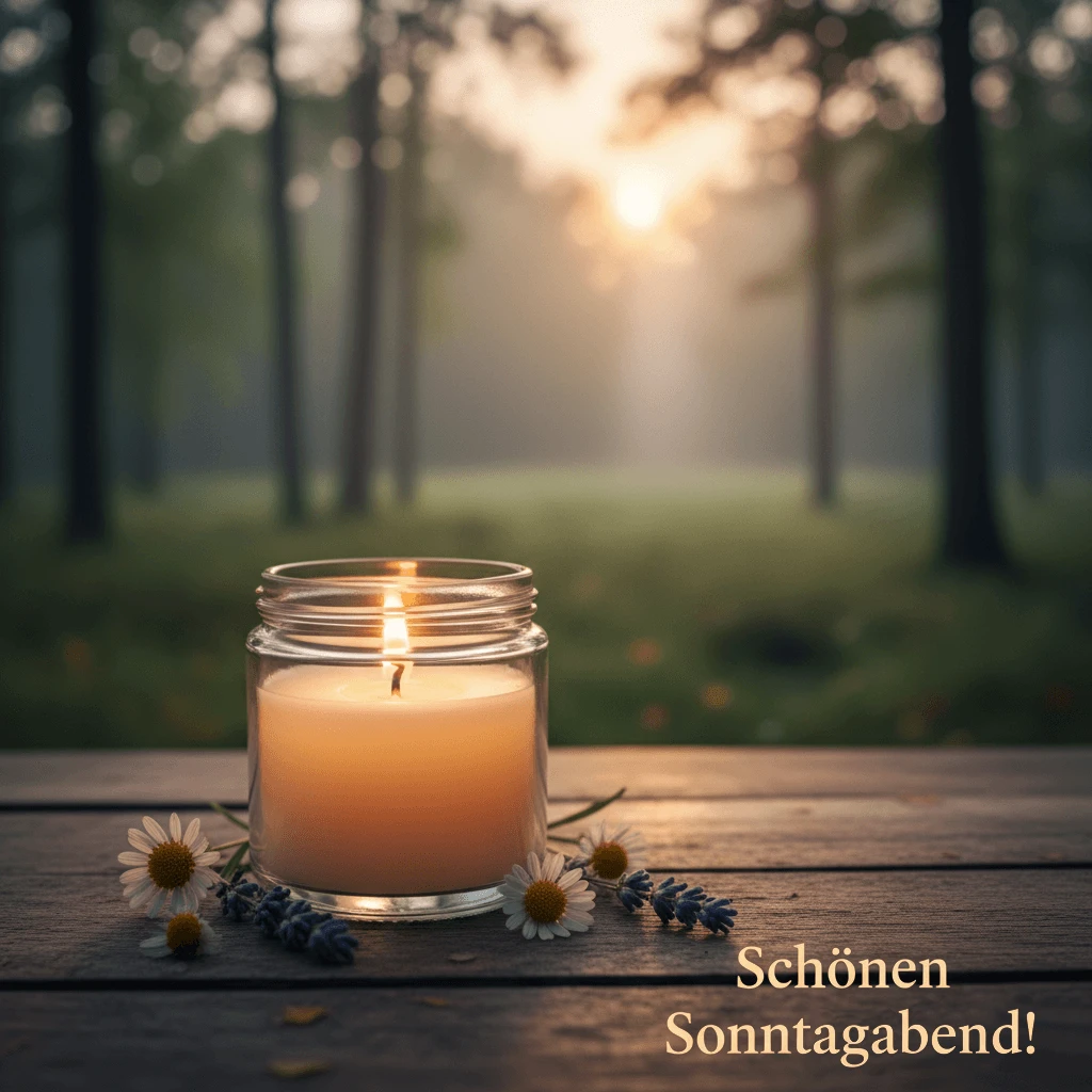 Schönen Sonntagabend Bild