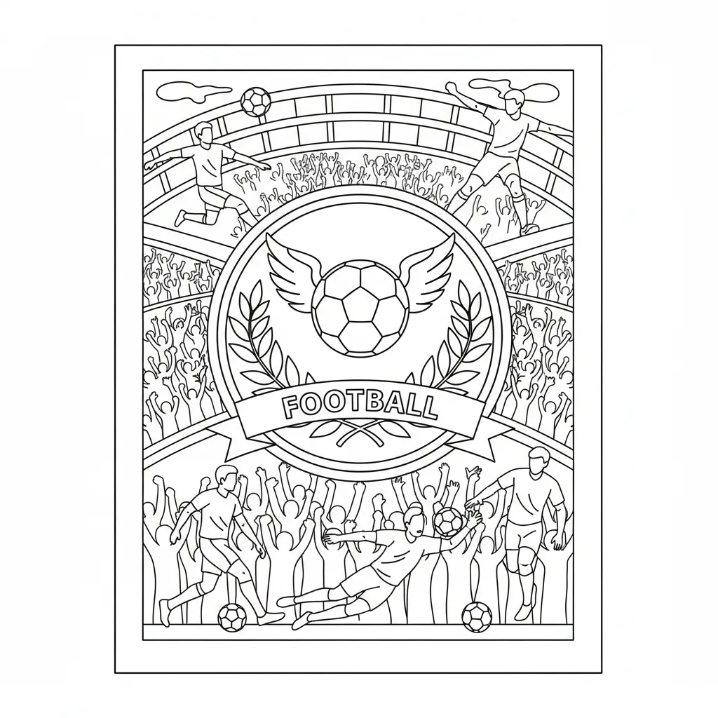 a football coloring page that says fifa football world cup that says football