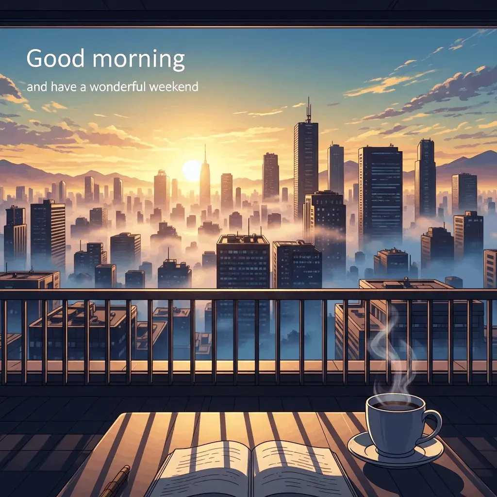 morning-friday-city
