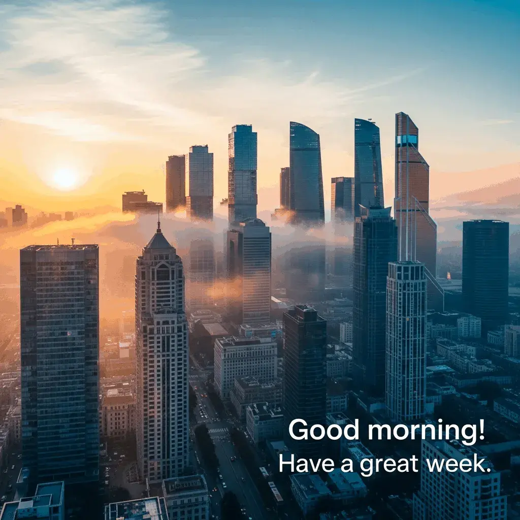 morning-monday-city