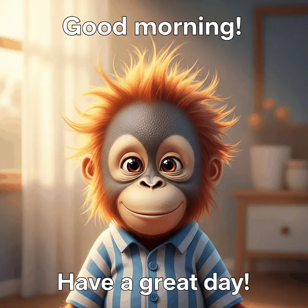 morning-orangutan