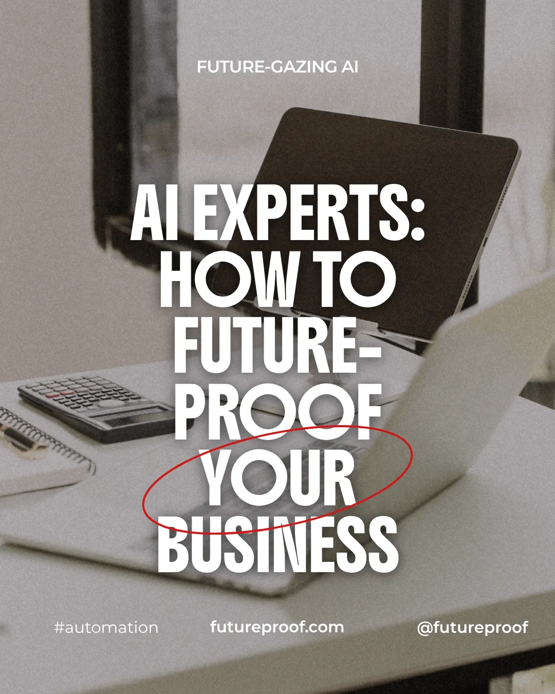 instagram post template for ai thought leadership in the tech sector