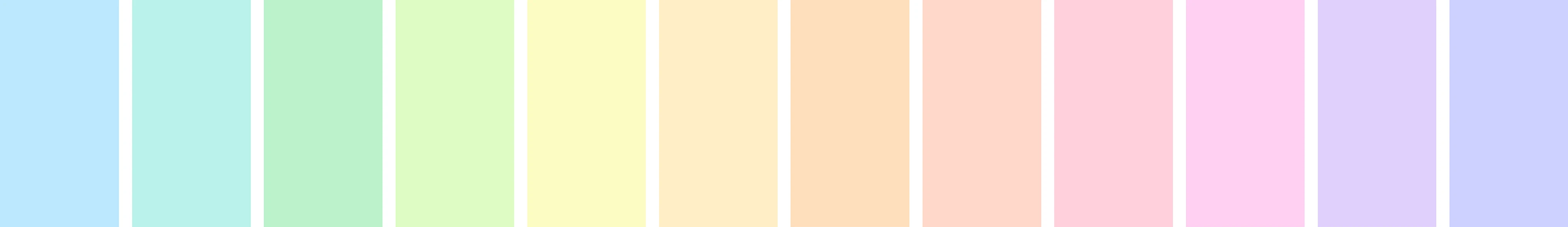 Pastellfarben