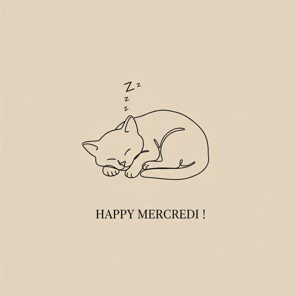 bon mercredi carte