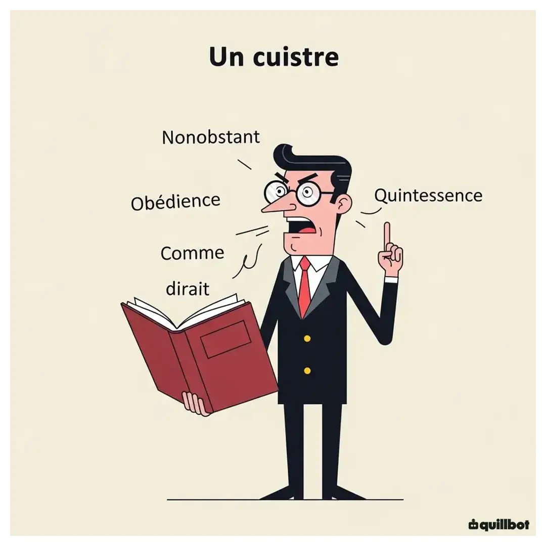 cuistre définition