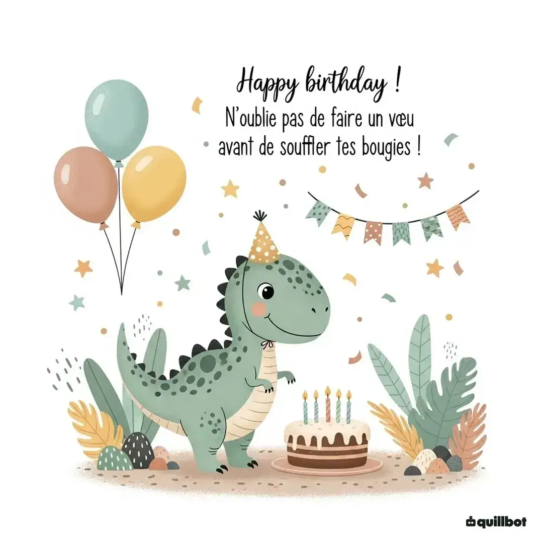 message anniversaire enfant