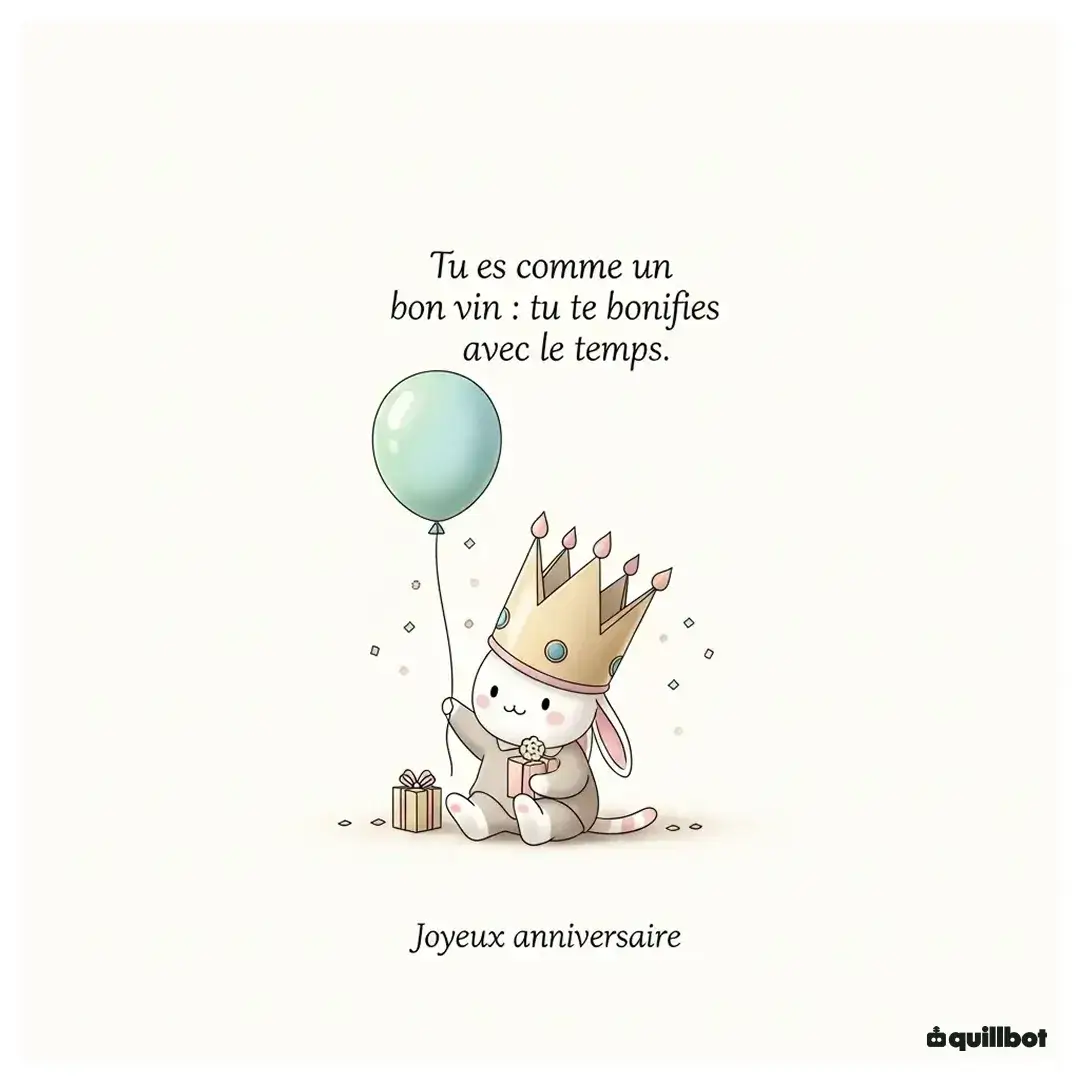 bon anniversaire humour