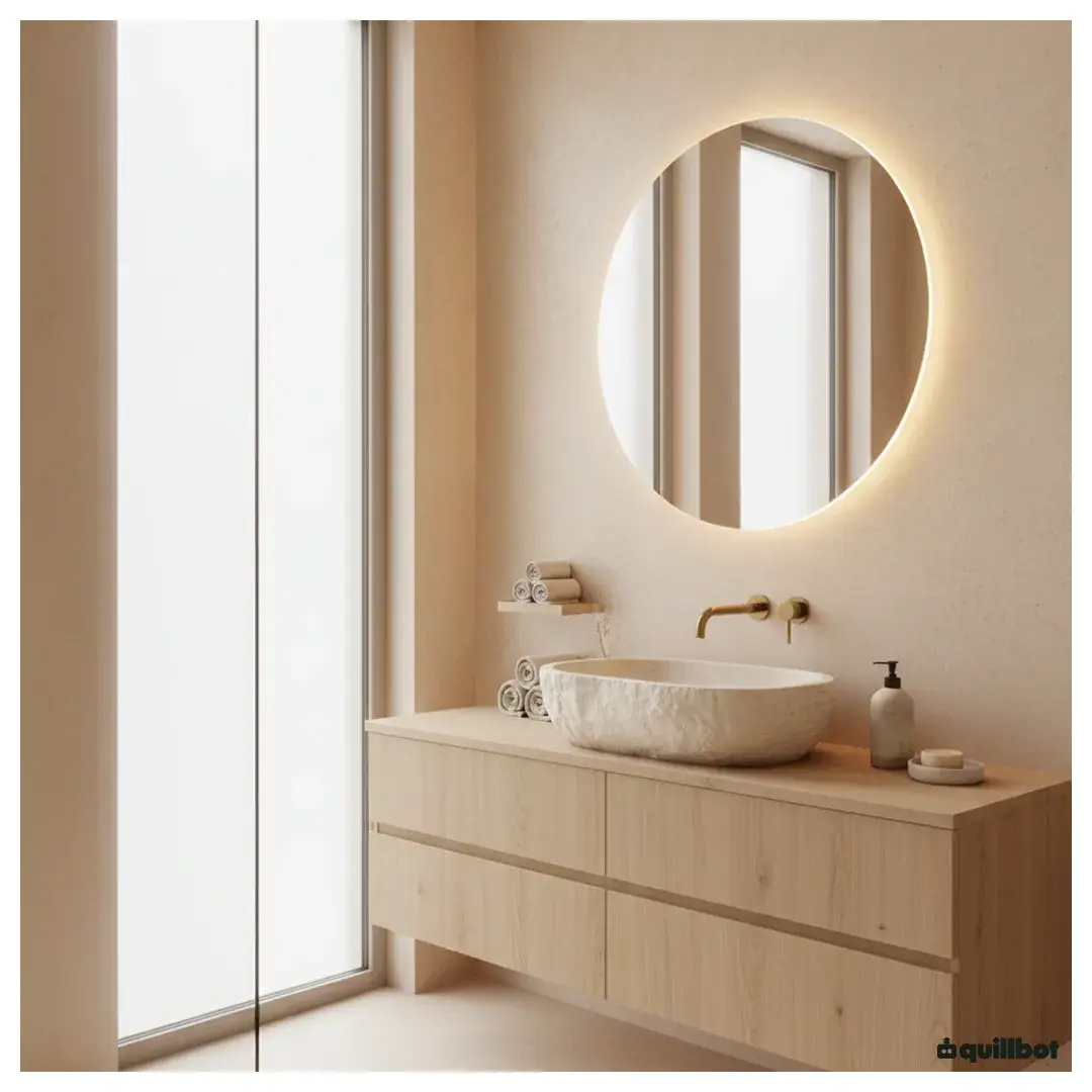 salle de bains champagne