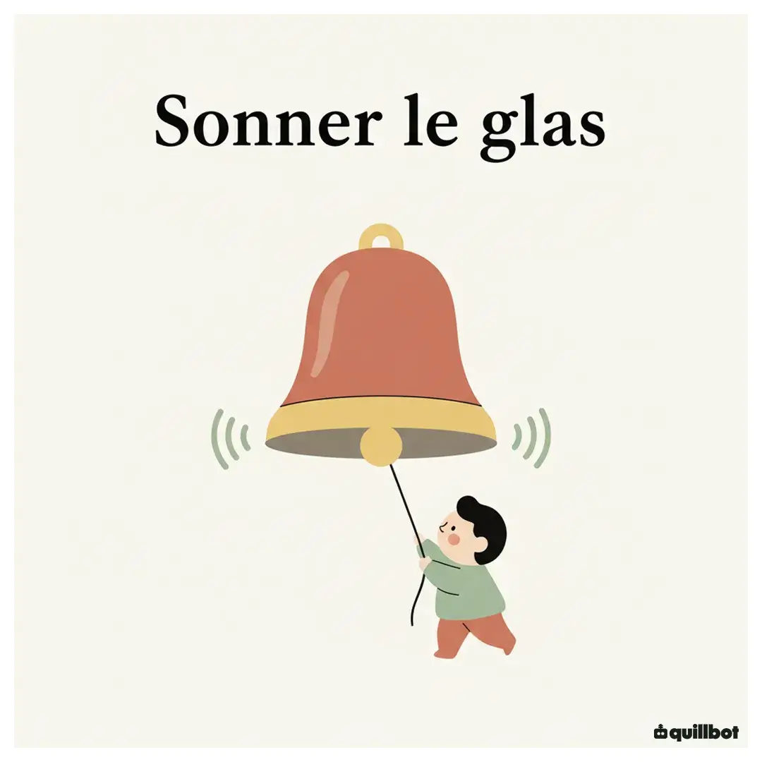sonner le glas def