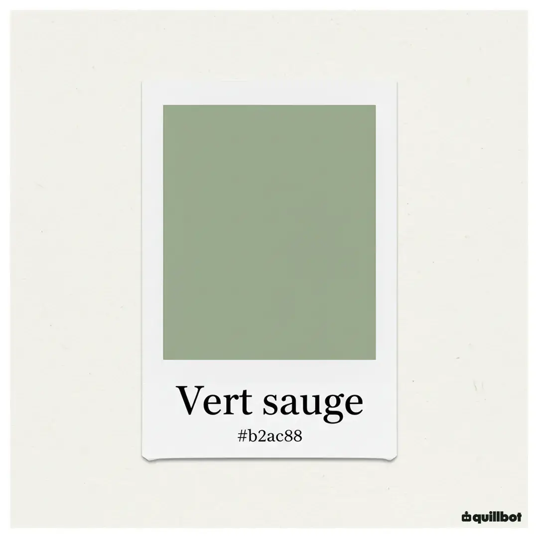 vert sauge couleur