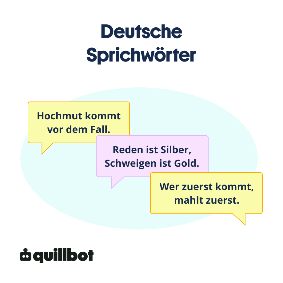 Deutsche-Sprichwörter
