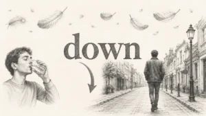 Down parts of speech