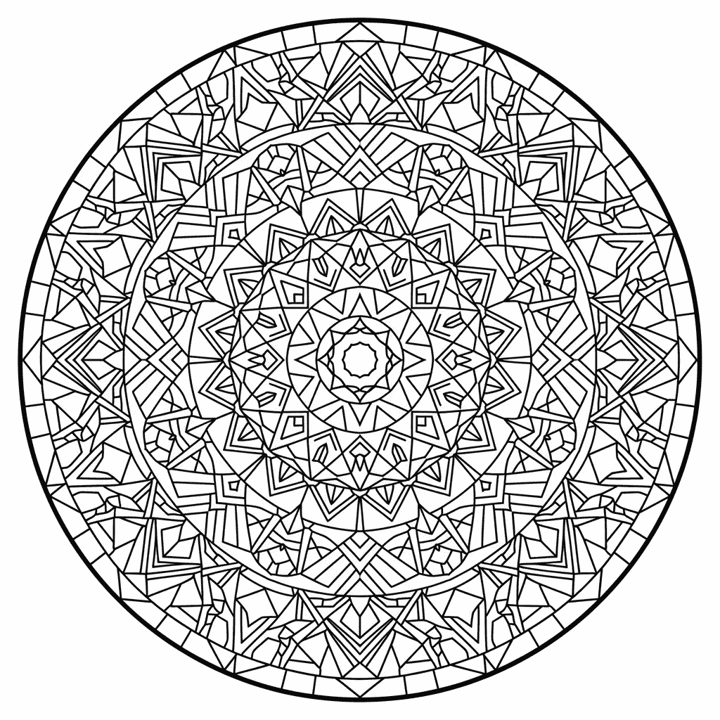 Dibujo de mandala